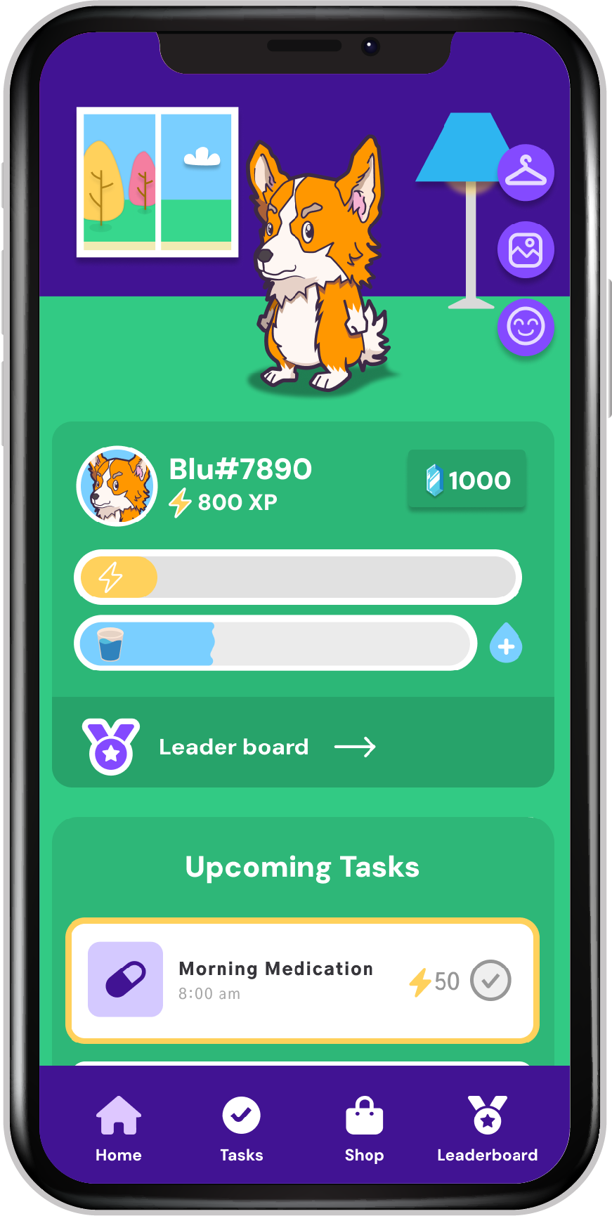 Bluum App Interface